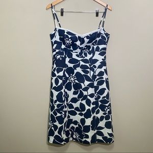 NWT J. Crew Floral Linen Spaghetti Strap Dress